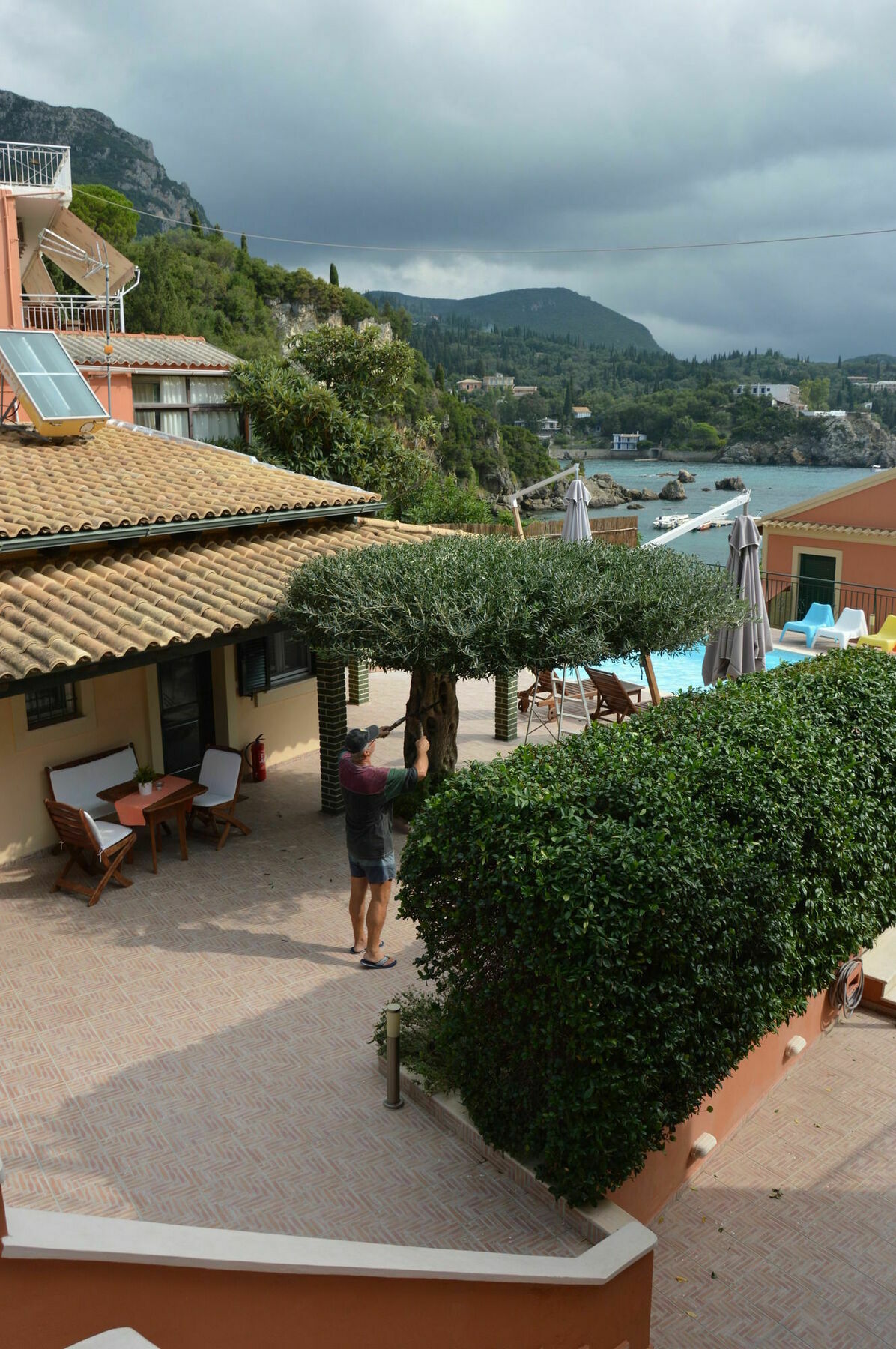 Akis Apartments Paleokastritsa Dış mekan fotoğraf